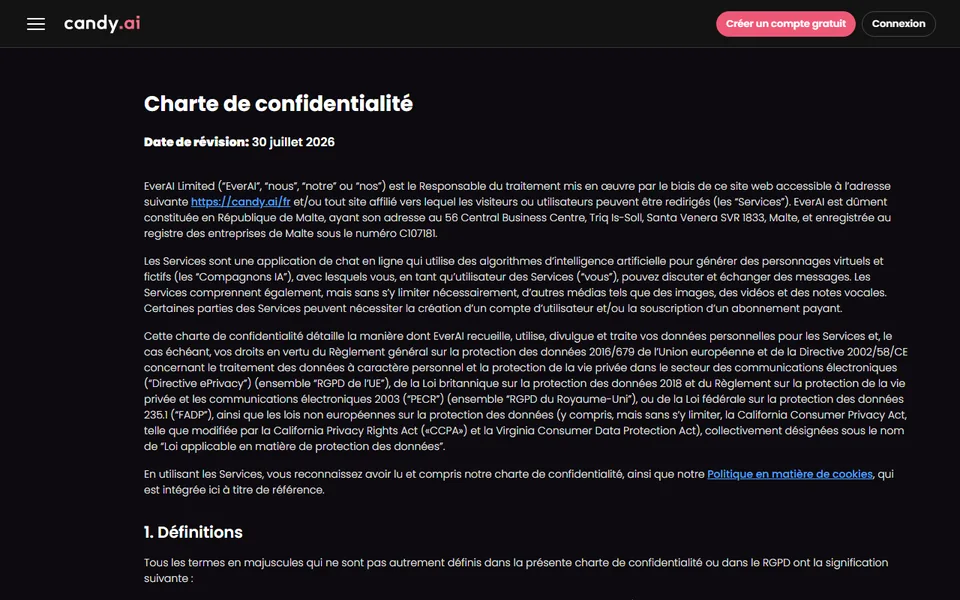 candy-ai-donnees-personnelles