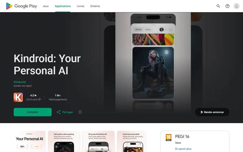 kindroid-application-android